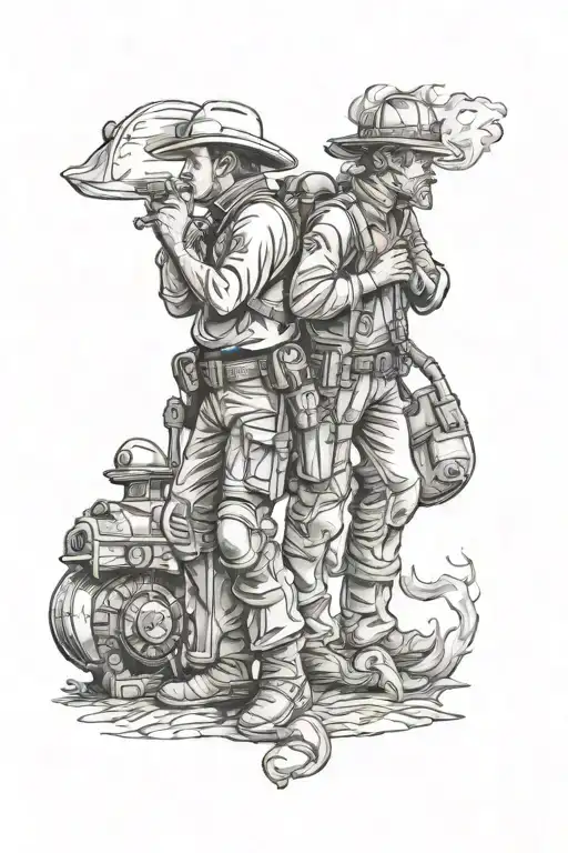 Cowboy Firefighter