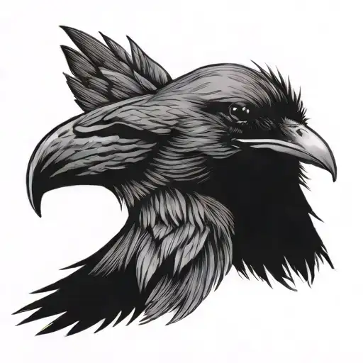 Raven Diadem Swort In Mouth