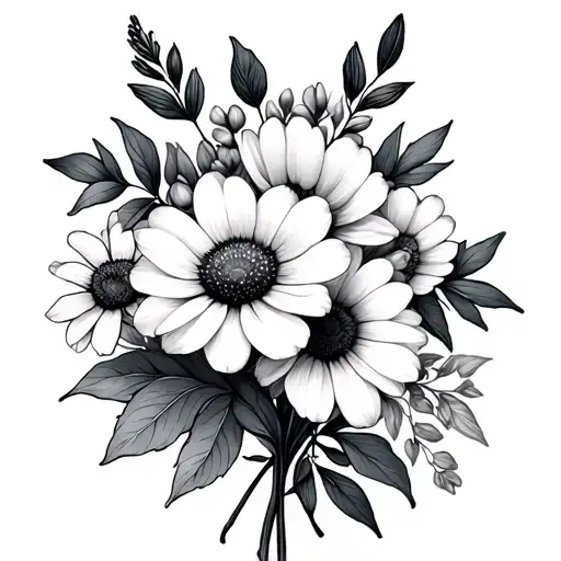 October October And November Birth Flower Bouquet