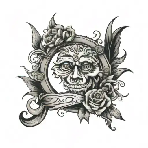 A 2000 Style Tattoo For My Dad About Family