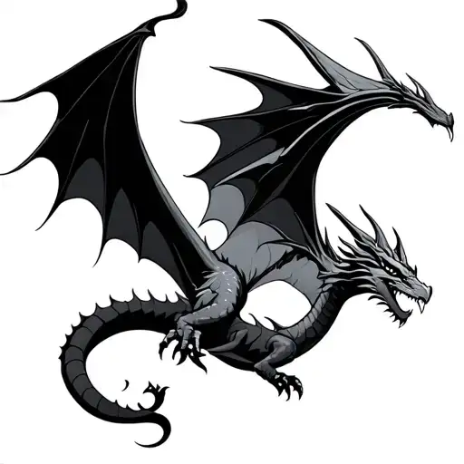 Syrax Dragon Flying