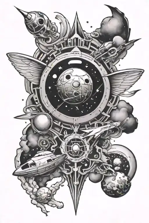 Space Theme Sternum
