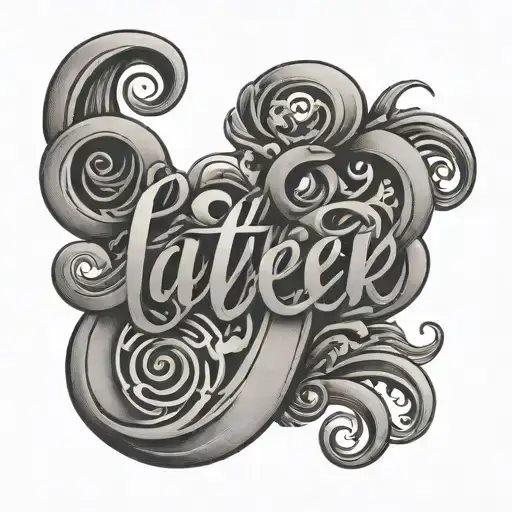 Meaning Full Single Word Text For Hand