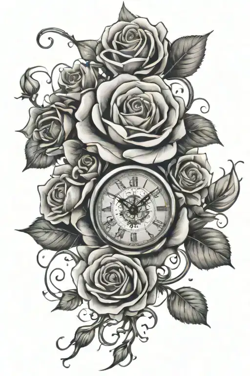 Rose Clock Sleeve