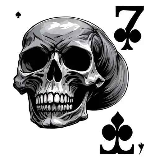 Skull 7 Card 2 Card