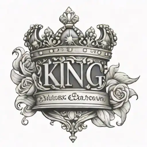 Kings Crown With Wedding Dates Incorporated