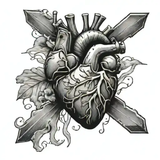 Realistic Human Heart Broken Soldier