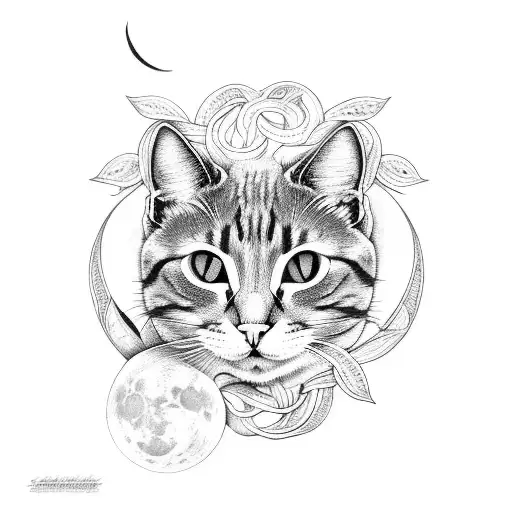 Triple Moon Vines Cat