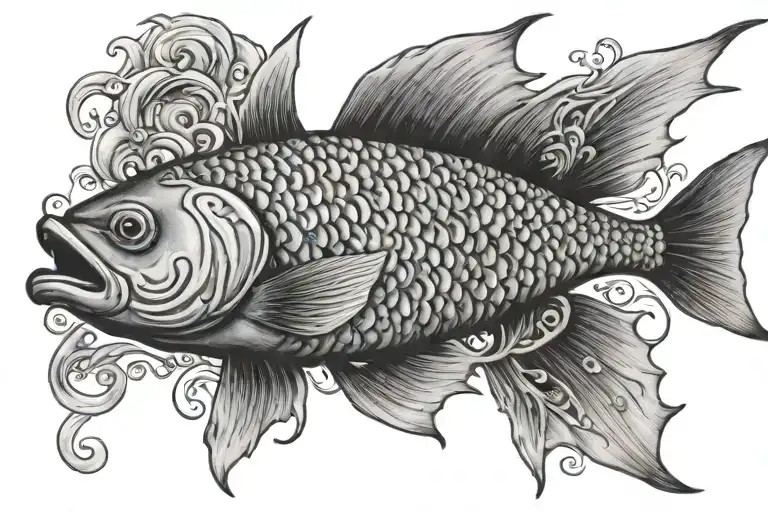 Fish Tattoo Design