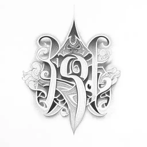 Chicano Lettering With The Name Aiyana In It