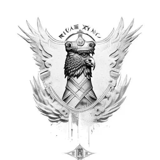 Roman Soldier Imperial Eagle Upper Arm Sleeve