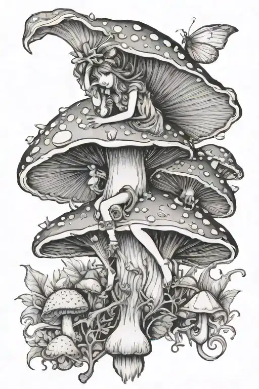 Fairy Mushroom Fairy