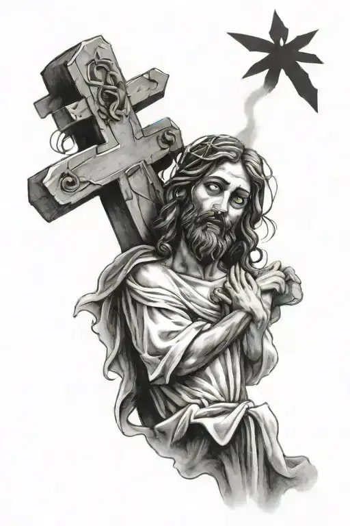 Jesus And A Cross
