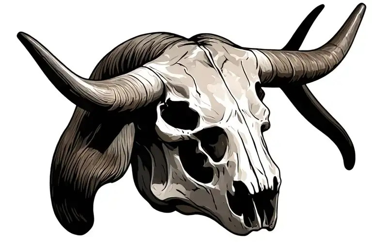 Longhorn Skull