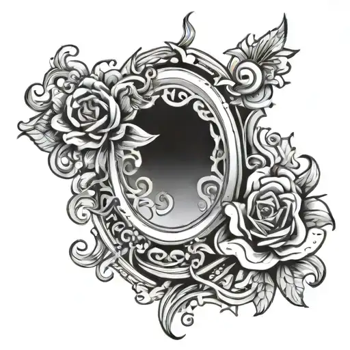 Background Tattoo Design Featuring