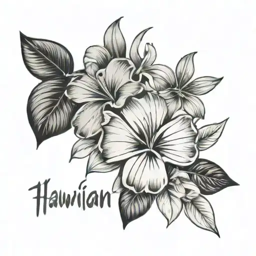 Hawiian Flower And Love You More
