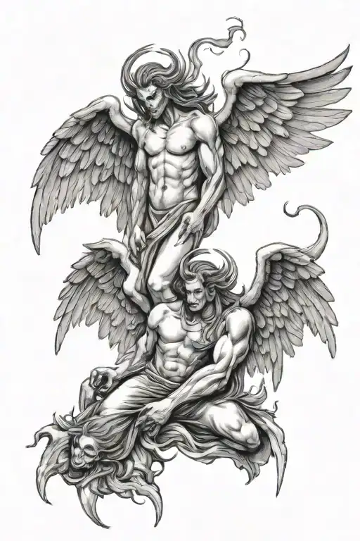 Fallen Angel And Demon