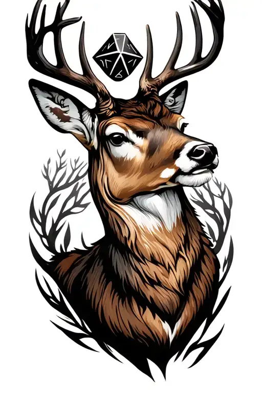 D20 And Deer Hunting