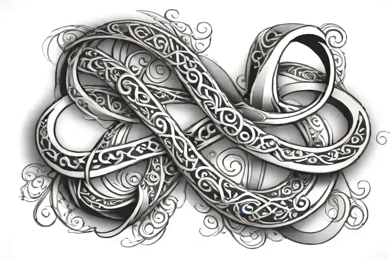 Infinity Symbol With Names