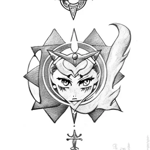 Tarot Card Sailor Moon