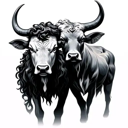 Zeus And Taurus Bull