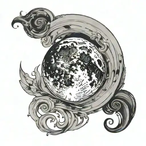 Moon For Waist Line Small And Minimal