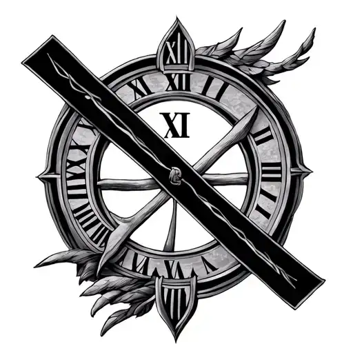 Vertical Roman Numeral