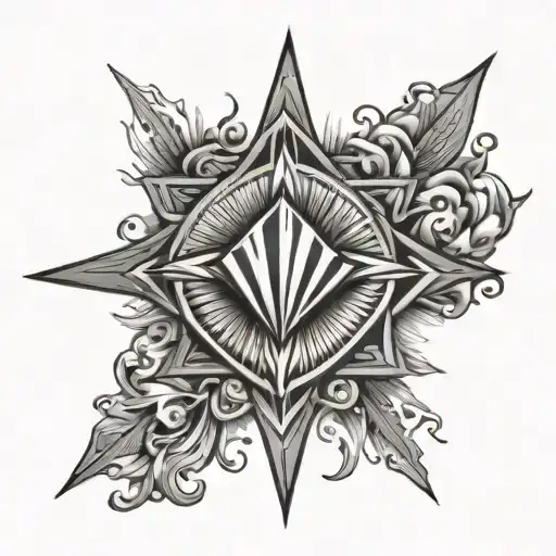 Diamond Sun Rays Shining