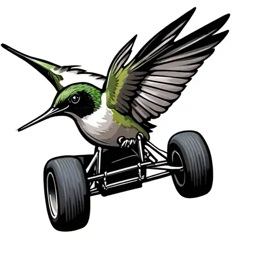 Hummingbird Racing A 410 Sprint Car