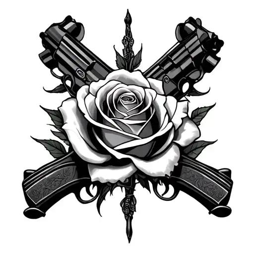 Rose With Guns