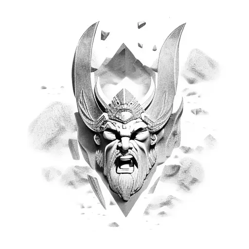 Greek Gods Eith Stone Background Sleeve