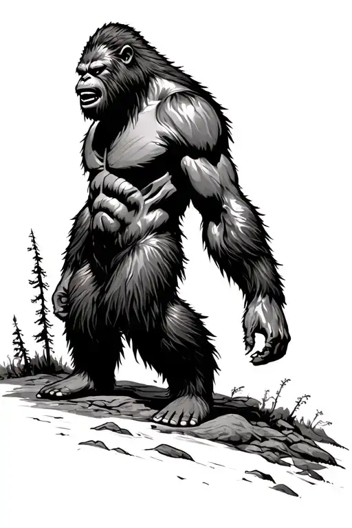 Bigfoot Figure