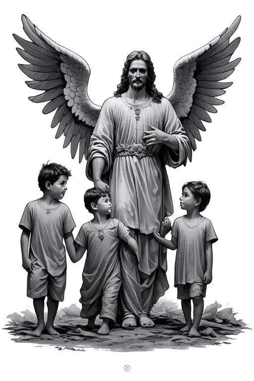 My Guardian Angel Which Is My Dad Watching Over My Children Going Through Life Hand In Hand