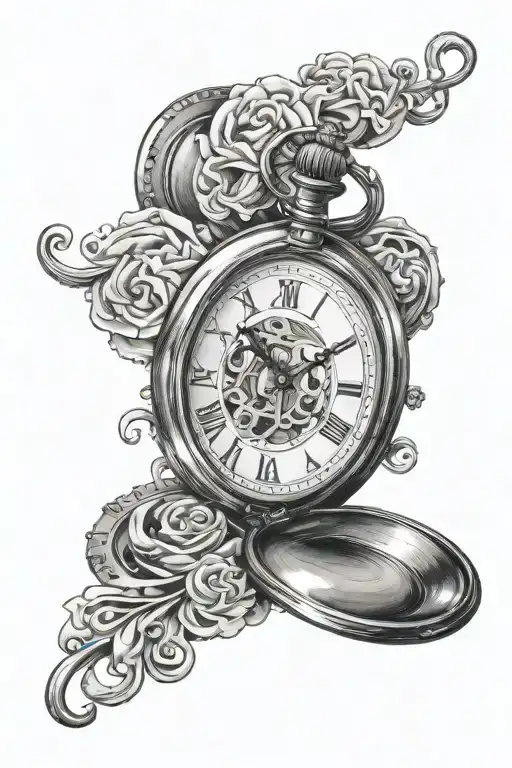 Pocket Watch Surrounded My Music