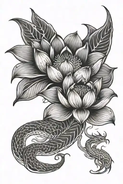 Black Lotus With Lotus Cobra Wrapped