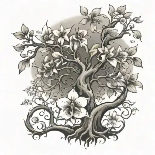 Lilia Flower And Magic Tree