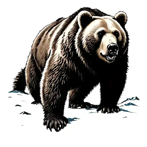 Grizzly Bear Mad Mountains