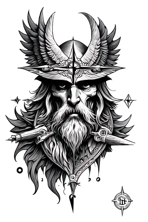 Odin Compass Realism Style