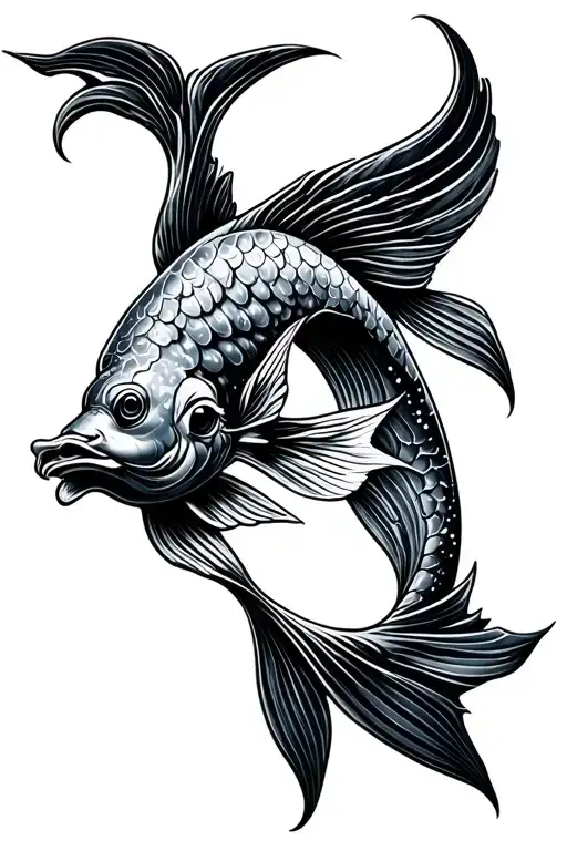 Astrological Pisces Symbol