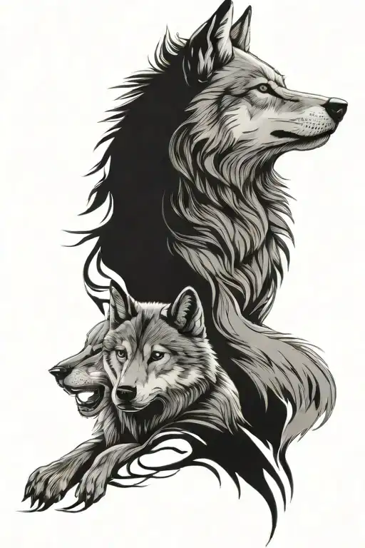 Wolf Protect Children Represented