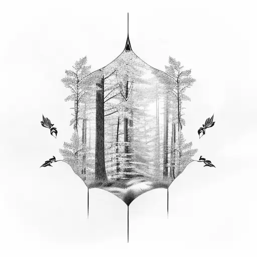 Nature Forest Pattern