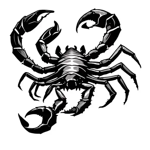 Metallica M Scorpio Zodiac Sign