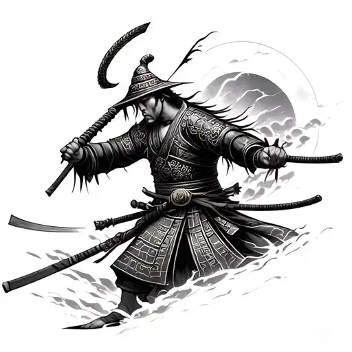 Japanese Samurai Warrior