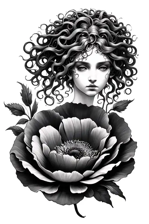 Medusa Head Poppy Flower