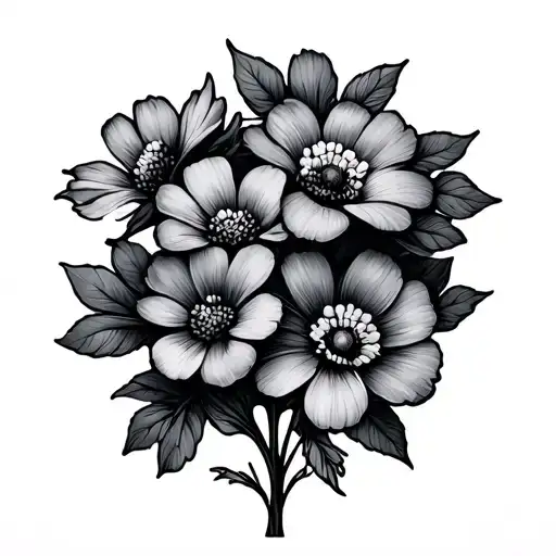 Little Flowers Symbolizing