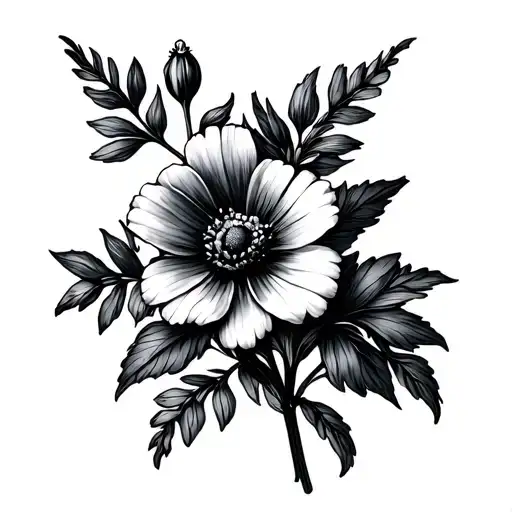 Little Flowers Symbolizing July Birth Flower