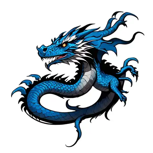 Dragon Blue Dragon Blue