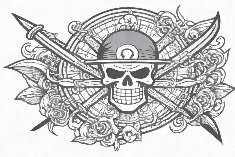 Zoro One Piece Pirate Flag