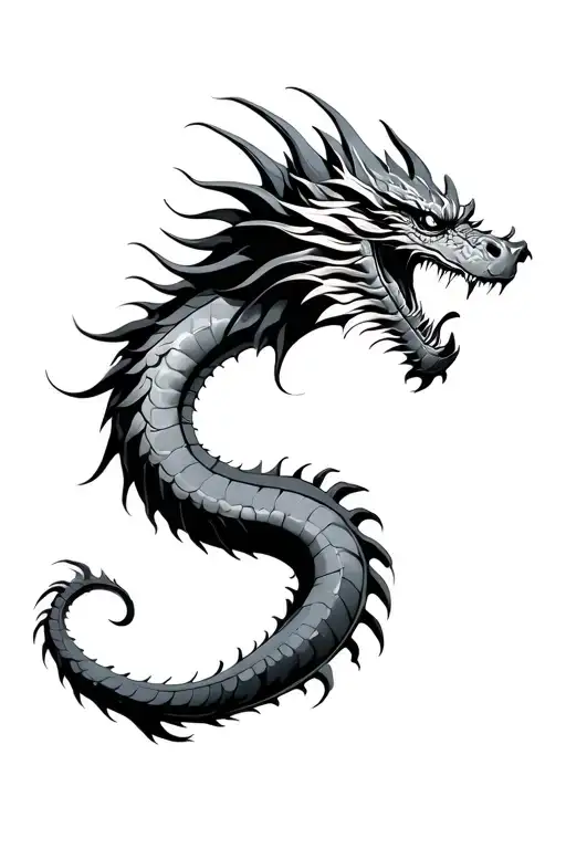 Dragon Which Means Courage Bravery Honor