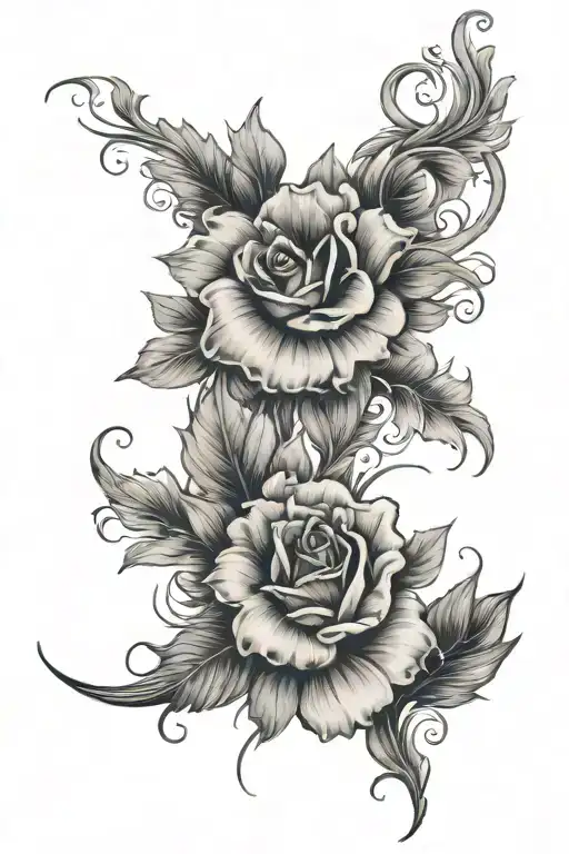 Create Me A Tatto With The Name Camilia My Mom Who Passed Away